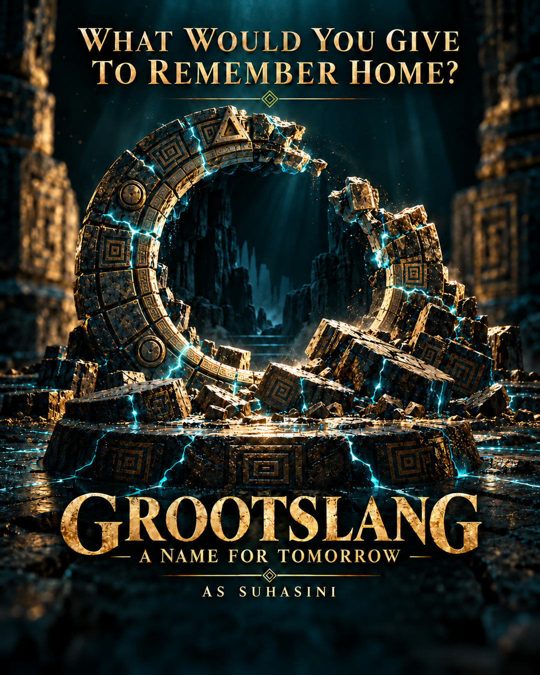 Grootslang — artifact, poster by AS Suhasini